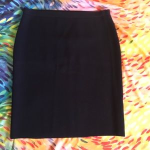 Magaschoni Navy Knit Skirt